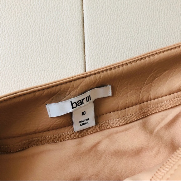 New Faux Leather Mini Skirt - Picture 4 of 5